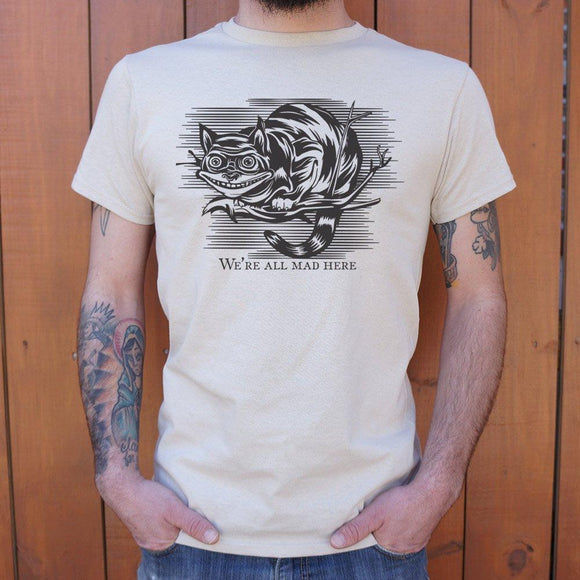 Cheshire Cat Madness T-Shirt (Mens) Mens T-Shirt US Drop Ship 