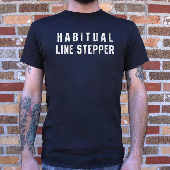 Habitual Line Stepper T-Shirt (Mens) Mens T-Shirt US Drop Ship 