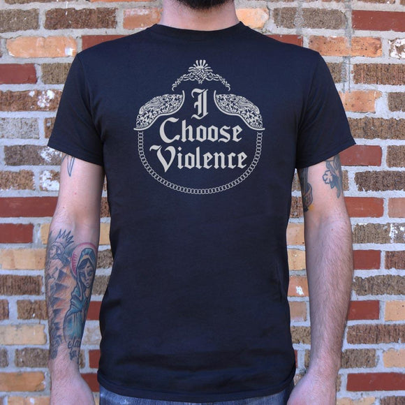 I Choose Violence T-Shirt (Mens) Mens T-Shirt US Drop Ship 