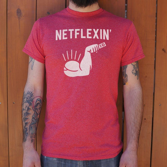 Netflexin' T-Shirt (Mens) Mens T-Shirt US Drop Ship 
