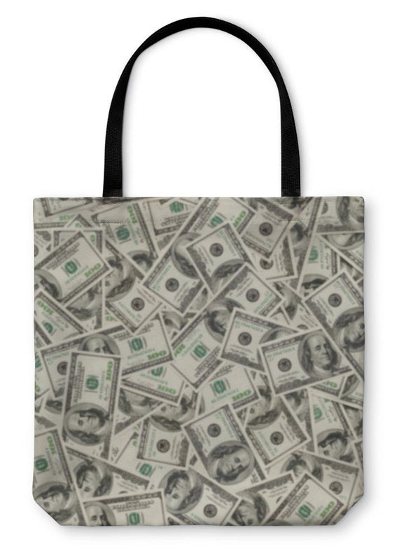 Tote Bag, Dollars Tote Bag Gear New 