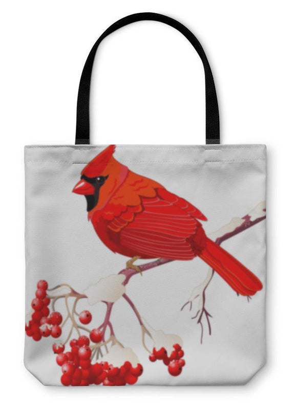 Tote Bag, Red Cardinal Bird Tote Bag Gear New 