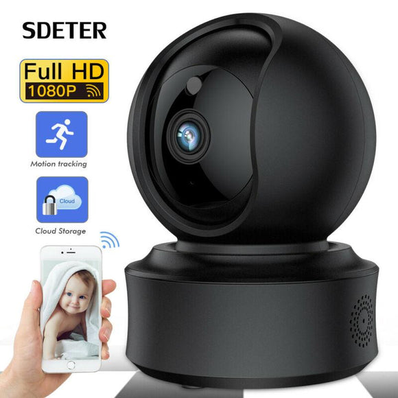 1080P HD Smart Home Security IP Camera Wi-Fi Wireless CCTV IR Night Baby Monitor sdeter-security 