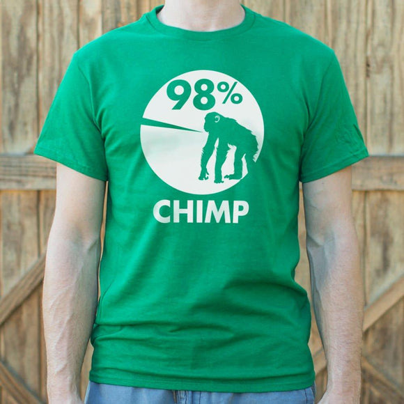 98 Percent Chimp T-Shirt (Mens) Mens T-Shirt US Drop Ship 