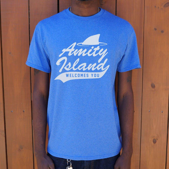 Amity Island Welcomes You T-Shirt (Mens) Mens T-Shirt US Drop Ship 