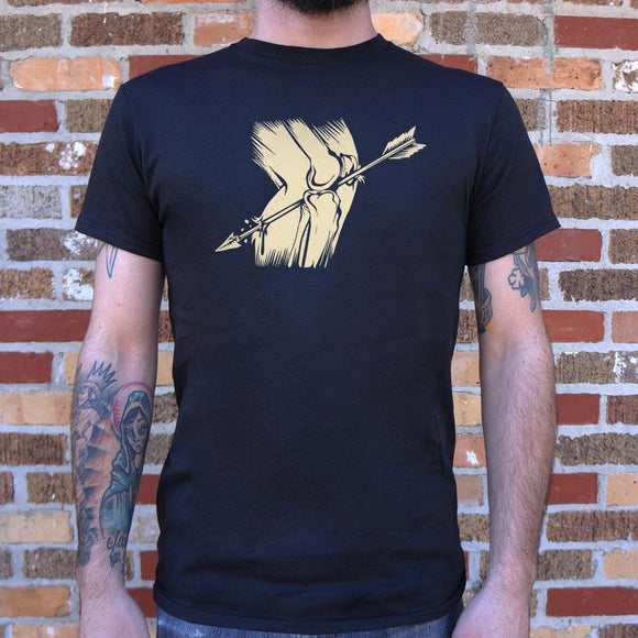 Arrow In The Knee T-Shirt (Mens) Mens T-Shirt US Drop Ship 