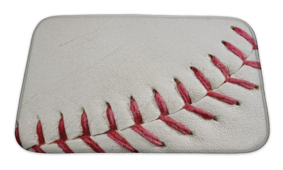 Bath Mat, Baseball Seams Bath Mat Gear New 