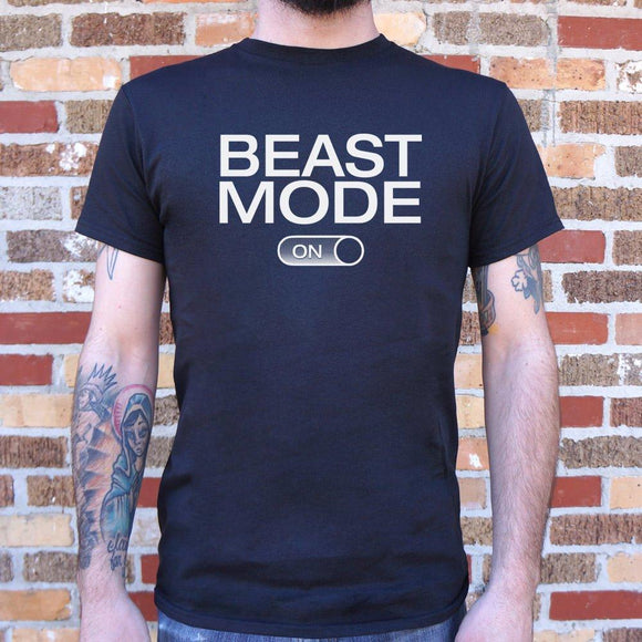 Beast Mode On T-Shirt (Mens) Mens T-Shirt US Drop Ship 