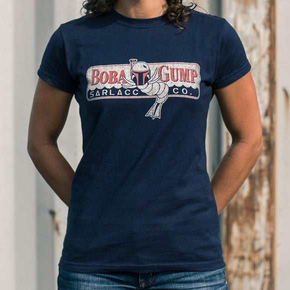 Boba Gump T-Shirt (Ladies) Ladies T-Shirt US Drop Ship 