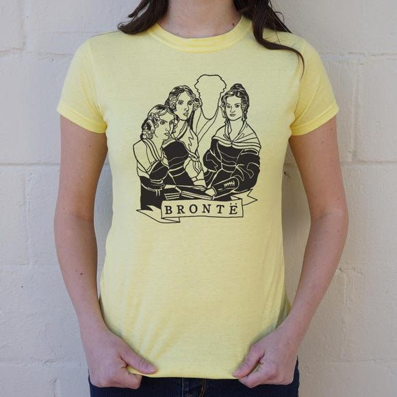 Brontë Sisters T-Shirt (Ladies) Ladies T-Shirt US Drop Ship 