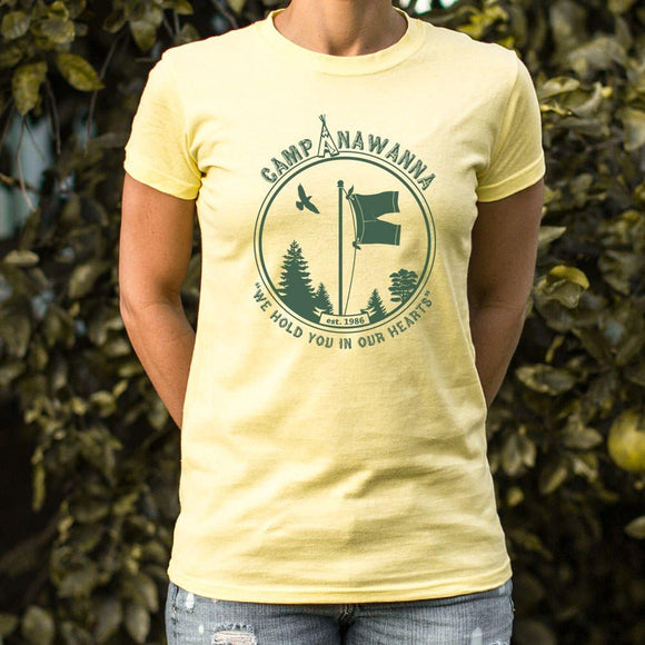 Camp Anawanna T-Shirt (Ladies) Ladies T-Shirt US Drop Ship 