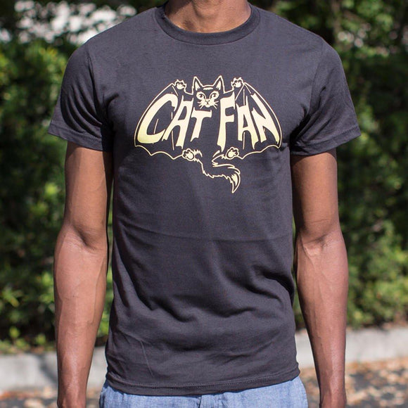 Cat Fan T-Shirt (Mens) Mens T-Shirt US Drop Ship 