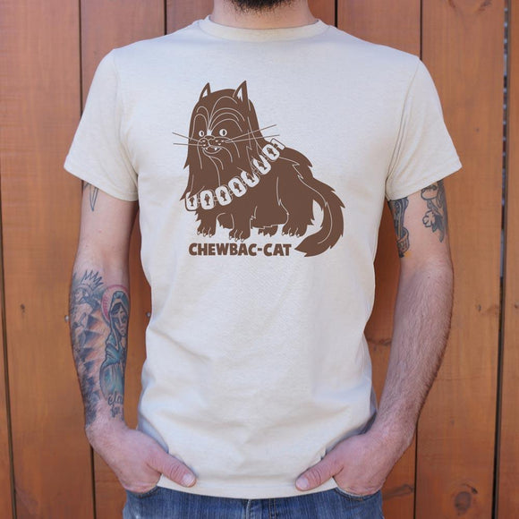 Chewbac-Cat T-Shirt (Mens) Mens T-Shirt US Drop Ship 