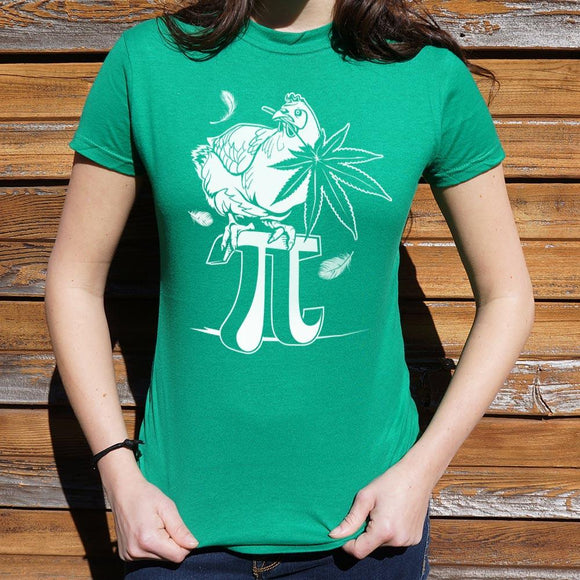 Chicken Pot Pi T-Shirt (Ladies) Ladies T-Shirt US Drop Ship 