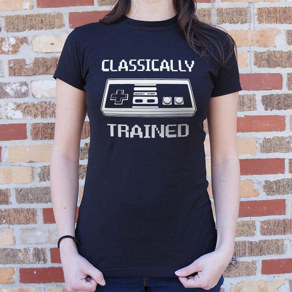 Classically Trained T-Shirt (Ladies) Ladies T-Shirt US Drop Ship 