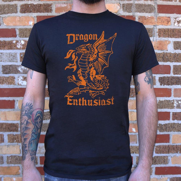 Dragon Enthusiast T-Shirt (Mens) Mens T-Shirt US Drop Ship 