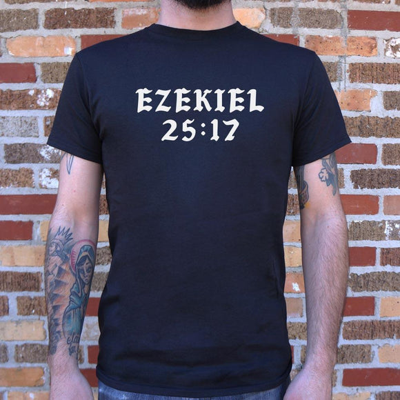 Ezekiel 25:17 T-Shirt (Mens) Mens T-Shirt US Drop Ship 