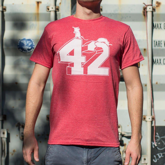 Forty Two T-Shirt (Mens) Mens T-Shirt US Drop Ship 