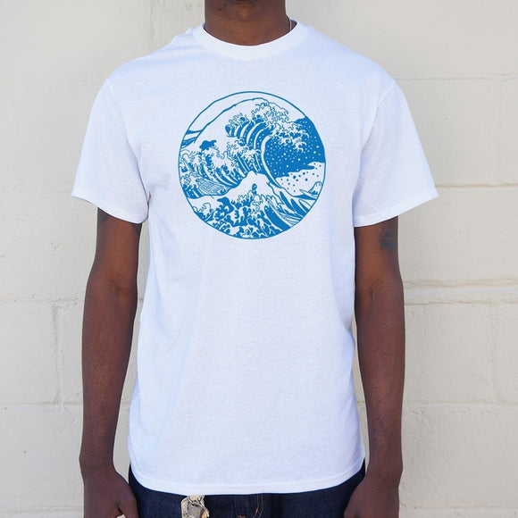 Great Wave T-Shirt (Mens) Mens T-Shirt US Drop Ship 