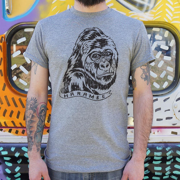 Harambe T-Shirt (Mens) Mens T-Shirt US Drop Ship 