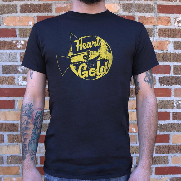 Heart Of Gold T-Shirt (Mens) Mens T-Shirt US Drop Ship 