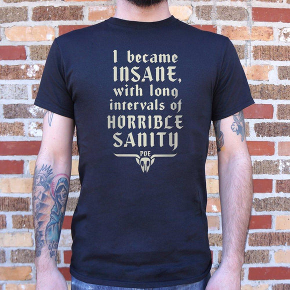 Horrible Sanity T-Shirt (Mens) Mens T-Shirt US Drop Ship 