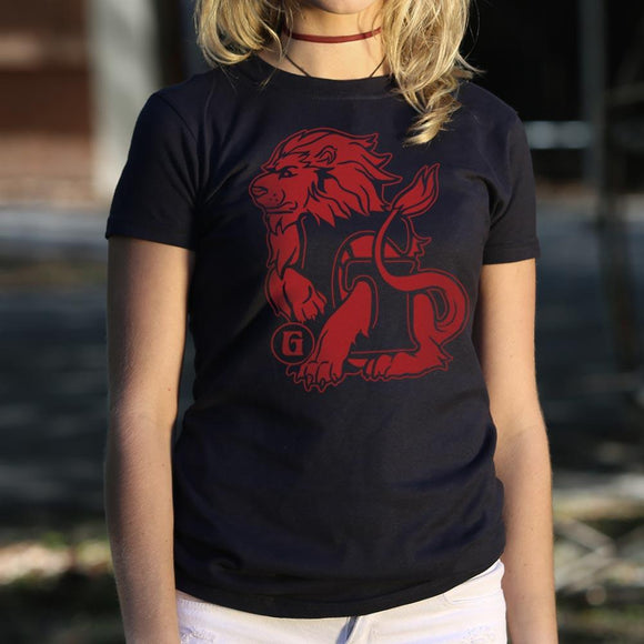 House Of Lion T-Shirt (Ladies) Ladies T-Shirt US Drop Ship 