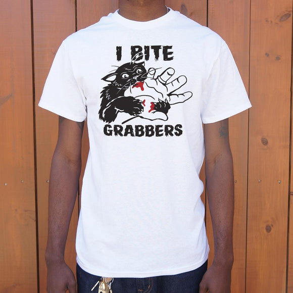 I Bite Pussy Grabbers T-Shirt (Mens) Mens T-Shirt US Drop Ship 