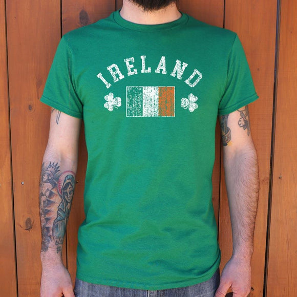 Ireland T-Shirt (Mens) Mens T-Shirt US Drop Ship 