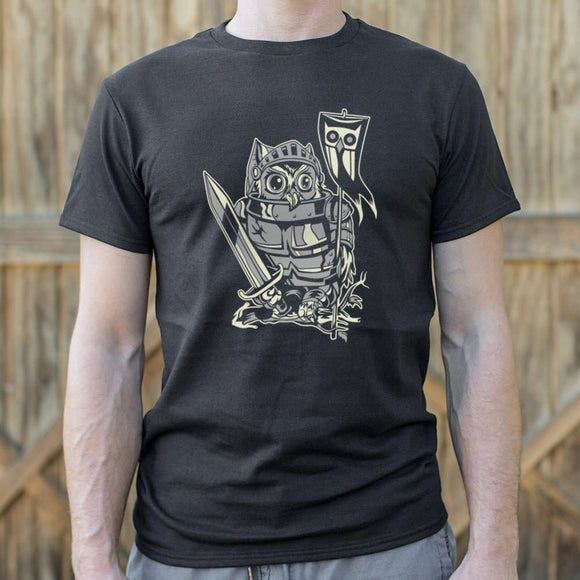 Knight Owl T-Shirt (Mens) Mens T-Shirt US Drop Ship 