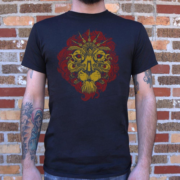 Leo The Lion T-Shirt (Mens) Mens T-Shirt US Drop Ship 