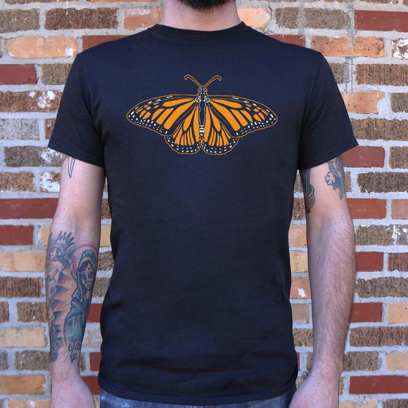 Monarch Butterfly T-Shirt (Mens) Mens T-Shirt US Drop Ship 