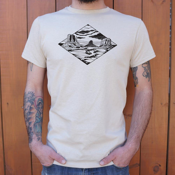 Monument Valley T-Shirt (Mens) Mens T-Shirt US Drop Ship 