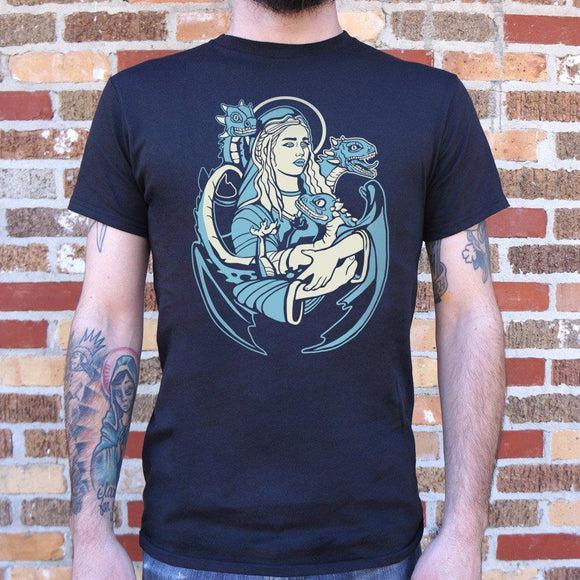 Mother And Dragons T-Shirt (Mens) Mens T-Shirt US Drop Ship 