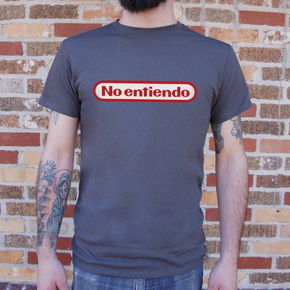 No Entiendo T-Shirt (Mens) Mens T-Shirt US Drop Ship 