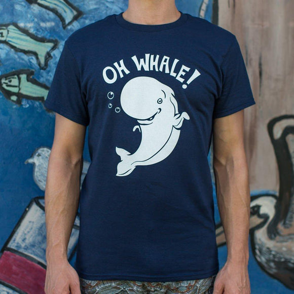 Oh Whale! T-Shirt (Mens) Mens T-Shirt US Drop Ship 