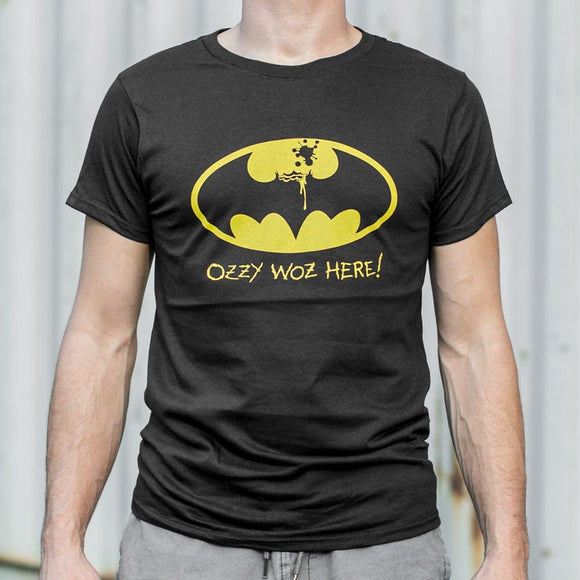 Ozzy Woz Here T-Shirt (Mens) Mens T-Shirt US Drop Ship 