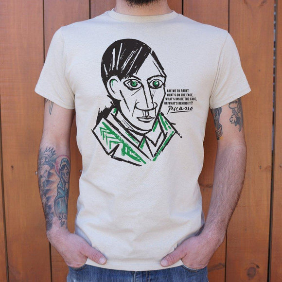 Pablo Picasso Quote T-Shirt (Mens) Mens T-Shirt US Drop Ship 