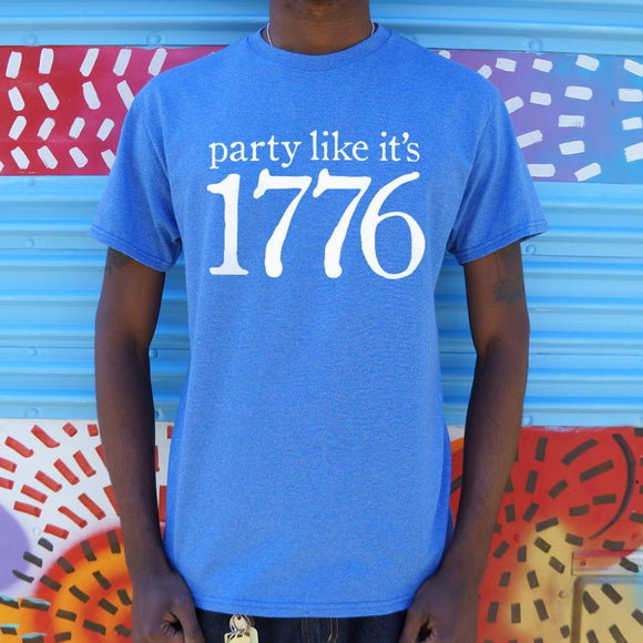 Party Like It's 1776 T-Shirt (Mens) Mens T-Shirt US Drop Ship 