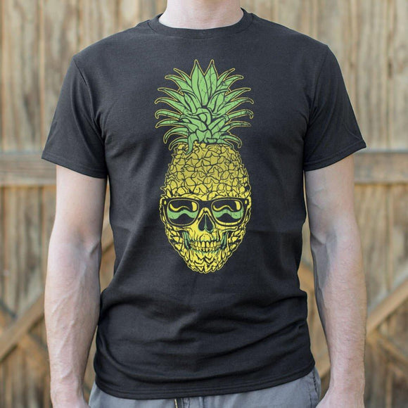 Pineapple Skull T-Shirt (Mens) Mens T-Shirt US Drop Ship 