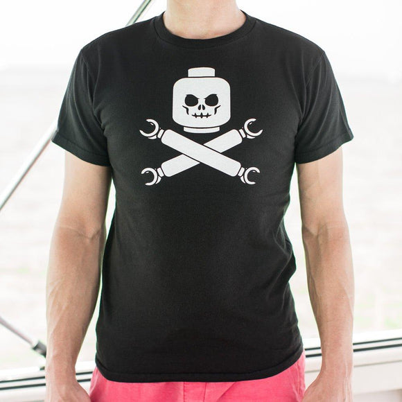 Plastic Block Pirates T-Shirt (Mens) Mens T-Shirt US Drop Ship 