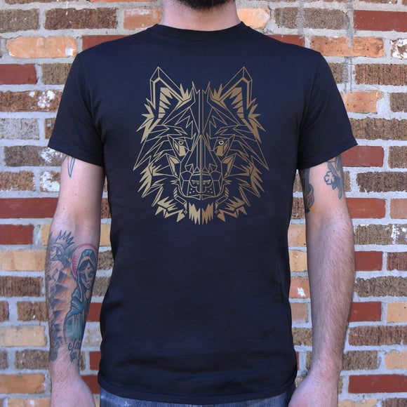 Polygon Wolf T-Shirt (Mens) Mens T-Shirt US Drop Ship 