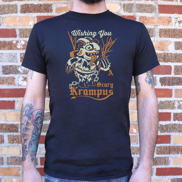 Scary Krampus T-Shirt (Mens) Mens T-Shirt US Drop Ship 