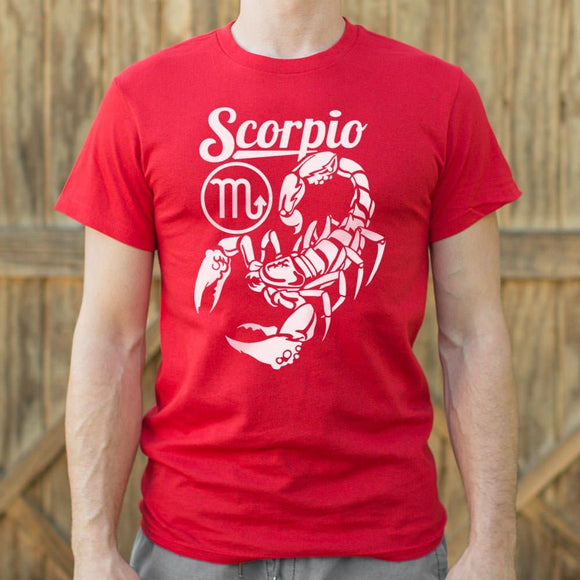 Scorpio Zodiac T-Shirt (Mens) Mens T-Shirt US Drop Ship 