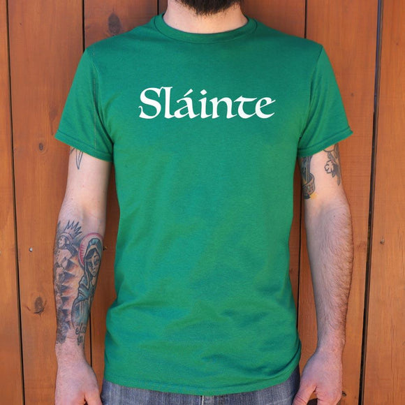 Sláinte T-Shirt (Mens) Mens T-Shirt US Drop Ship 