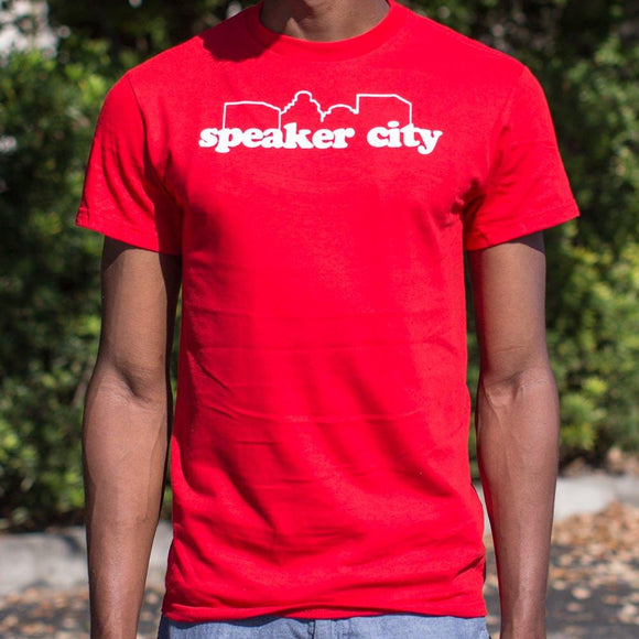 Speaker City T-Shirt (Mens) Mens T-Shirt US Drop Ship 