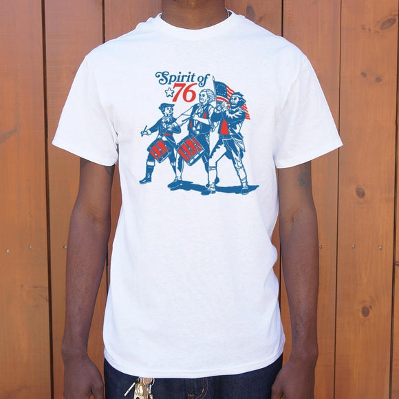 Spirit Of '76 T-Shirt (Mens) Mens T-Shirt US Drop Ship 