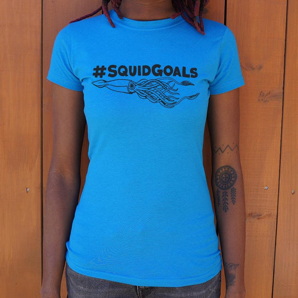 Squid Goals T-Shirt (Ladies) Ladies T-Shirt US Drop Ship 