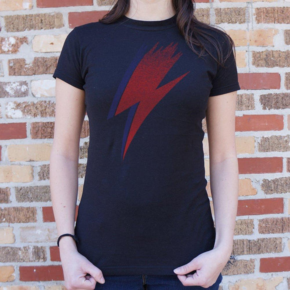 Star Bolt Tribute T-Shirt (Ladies) Ladies T-Shirt US Drop Ship 