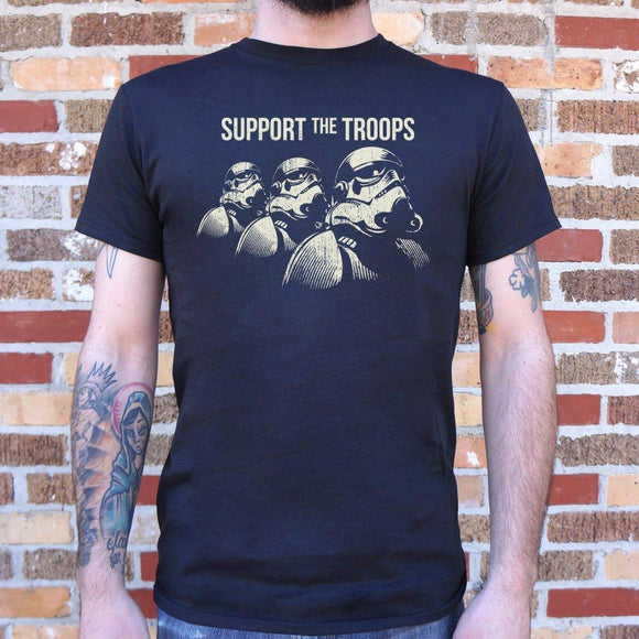 Support The Troops T-Shirt (Mens) Mens T-Shirt US Drop Ship 